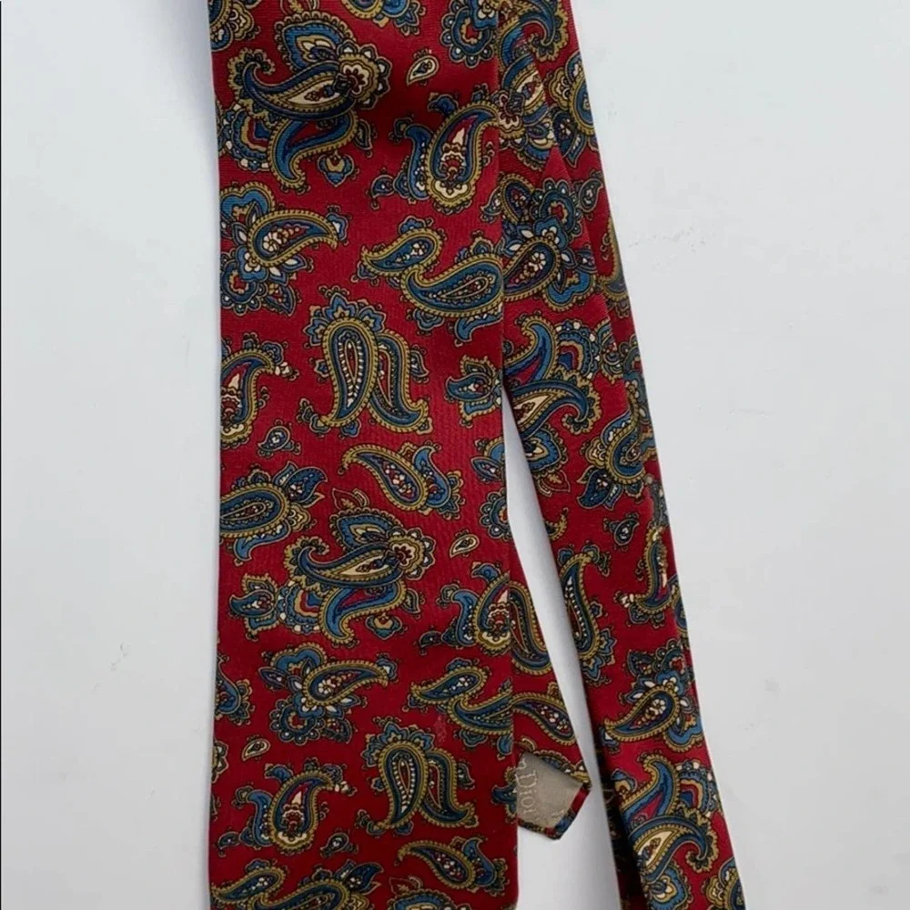 Christian Dior Silk Tie - Picture 6 of 6